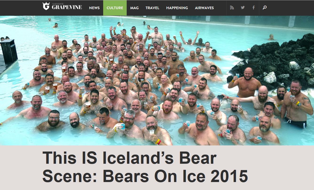 This IS Iceland’s Bear Scene: Bears On Ice 2015